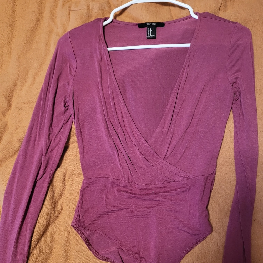 Forever 21 long sleeve body suit